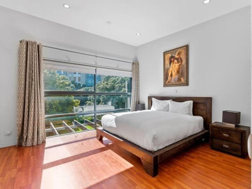 Sleek Modern Pad Next To Spark Arena Free Parking 奥克兰 外观 照片